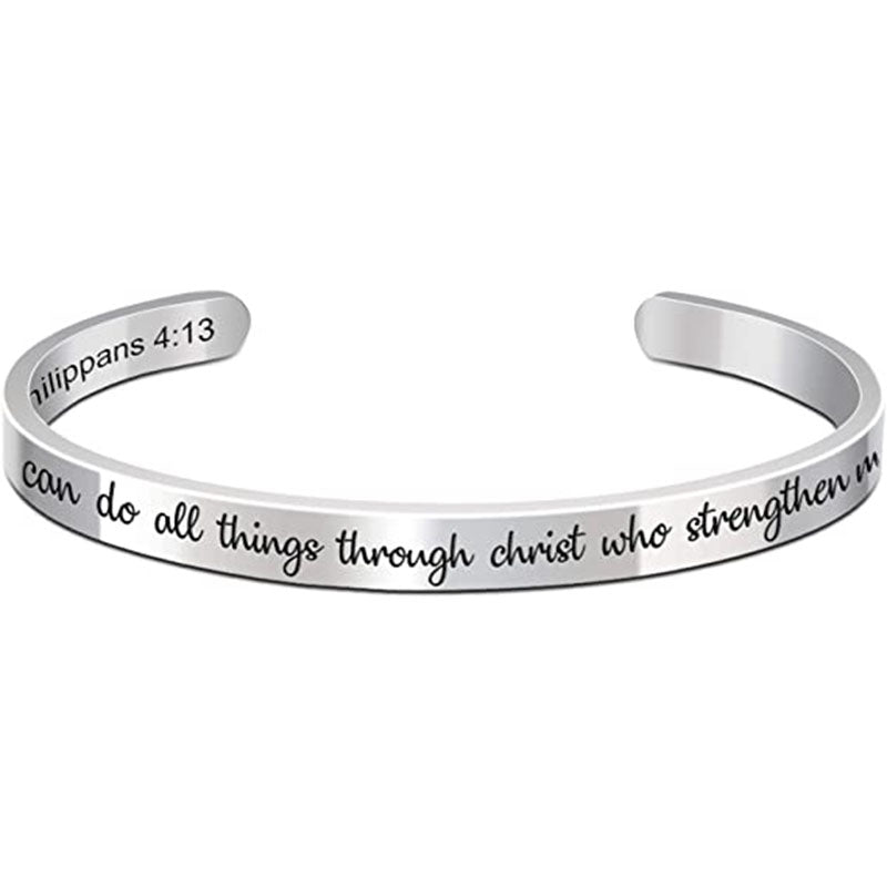 Faith & Grace Inspirational Bracelet – Christian Gift for Women