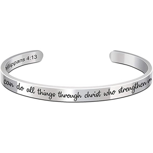 Faith & Grace Inspirational Bracelet – Christian Gift for Women